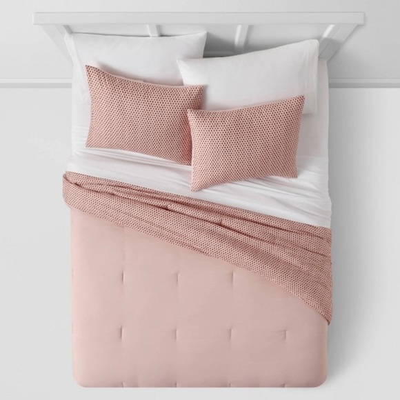 NWT room essentials twin/twin extra long 5 five piece comforter set reversible - Picture 1 of 7